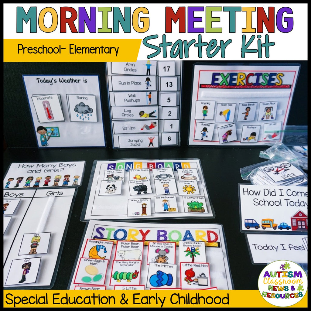 Preschool and Elementary Special Education Circle Kits