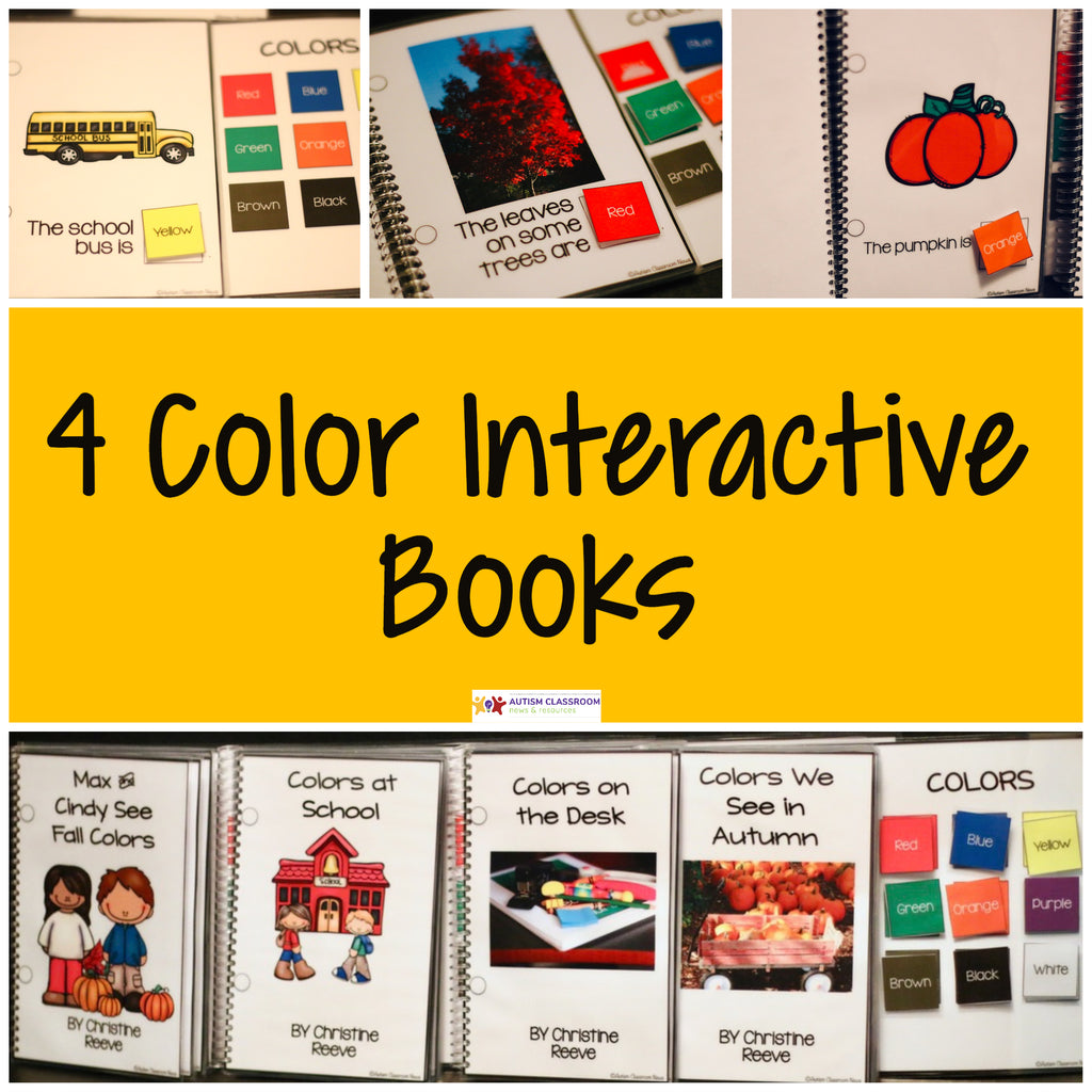Autumn Color Activities for Generalization in Preschool and Autism Programs - Autism Classroom Resources