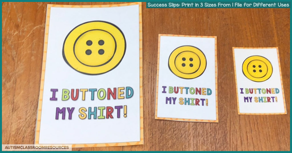 Success Slips: Positive Home-School Communication Tools - Autism Classroom Resources