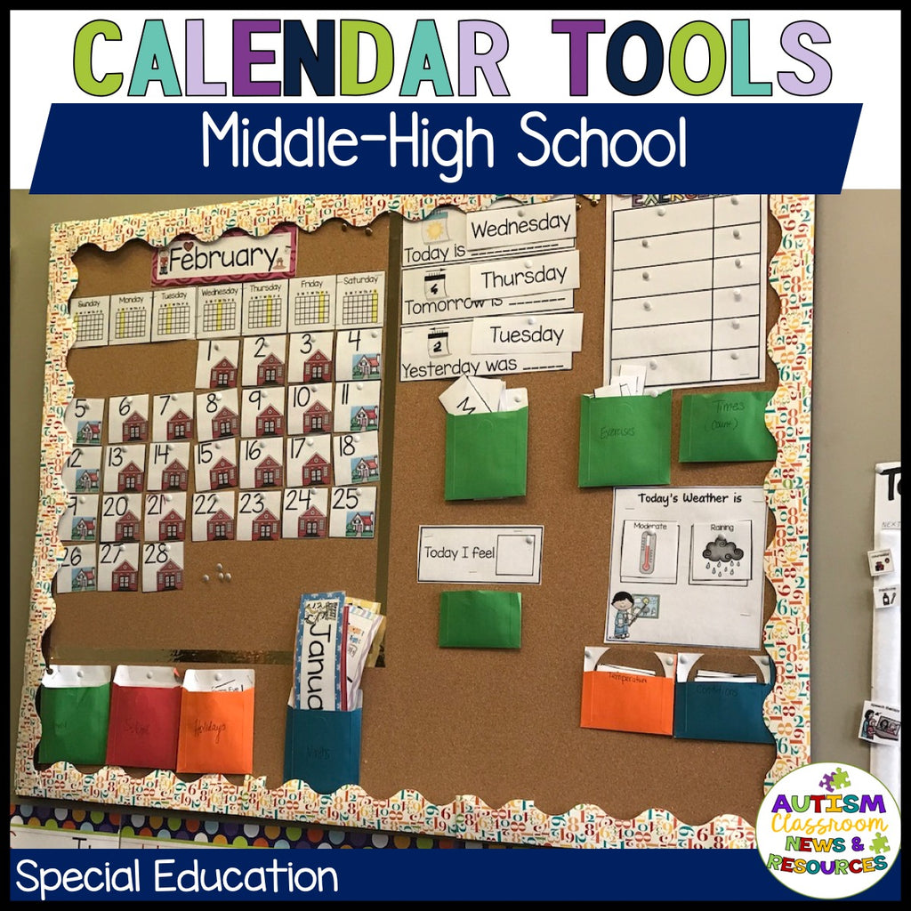 Special Education Morning Meeting Starter Kit for Middle and High School - Autism Classroom Resources