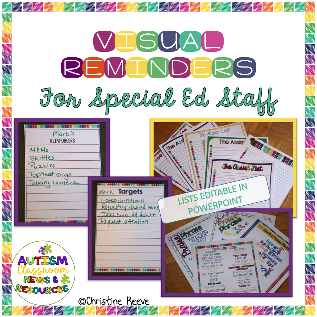 Secondary Special Education-Autism Classroom Starter BUNDLE - Autism Classroom Resources