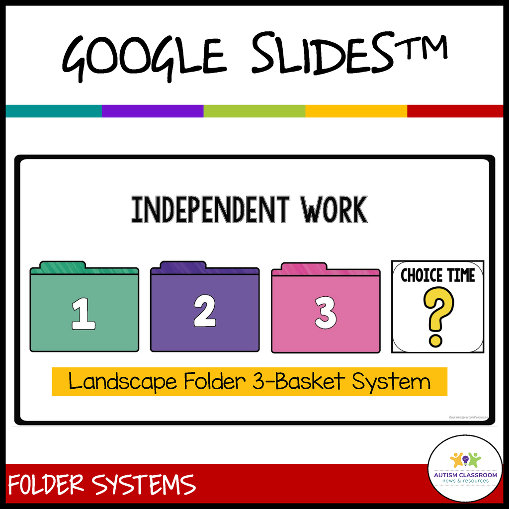 Digital Independent Work Systems: For Special Education Distance Learning - Autism Classroom Resources