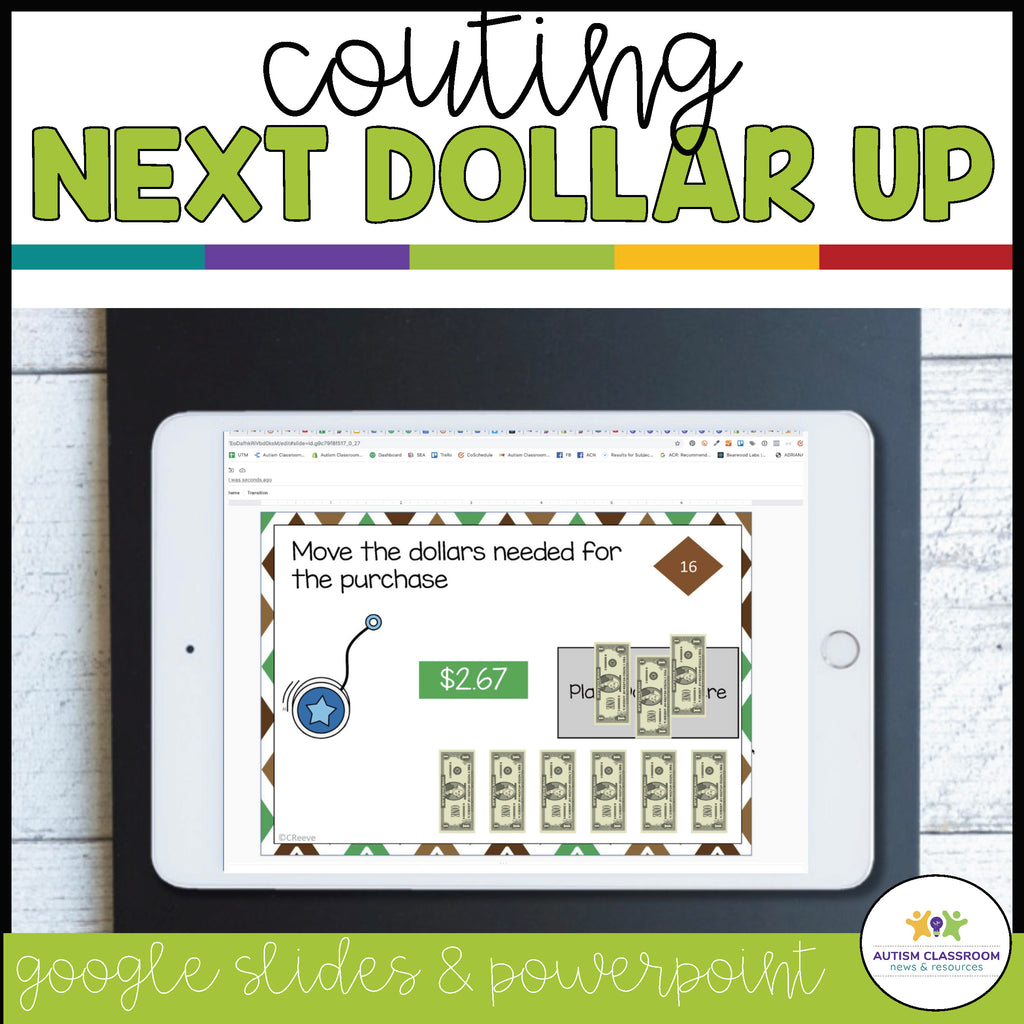 Next Dollar Up Department Store Task Cards: Money Skills for Special Education - Autism Classroom Resources